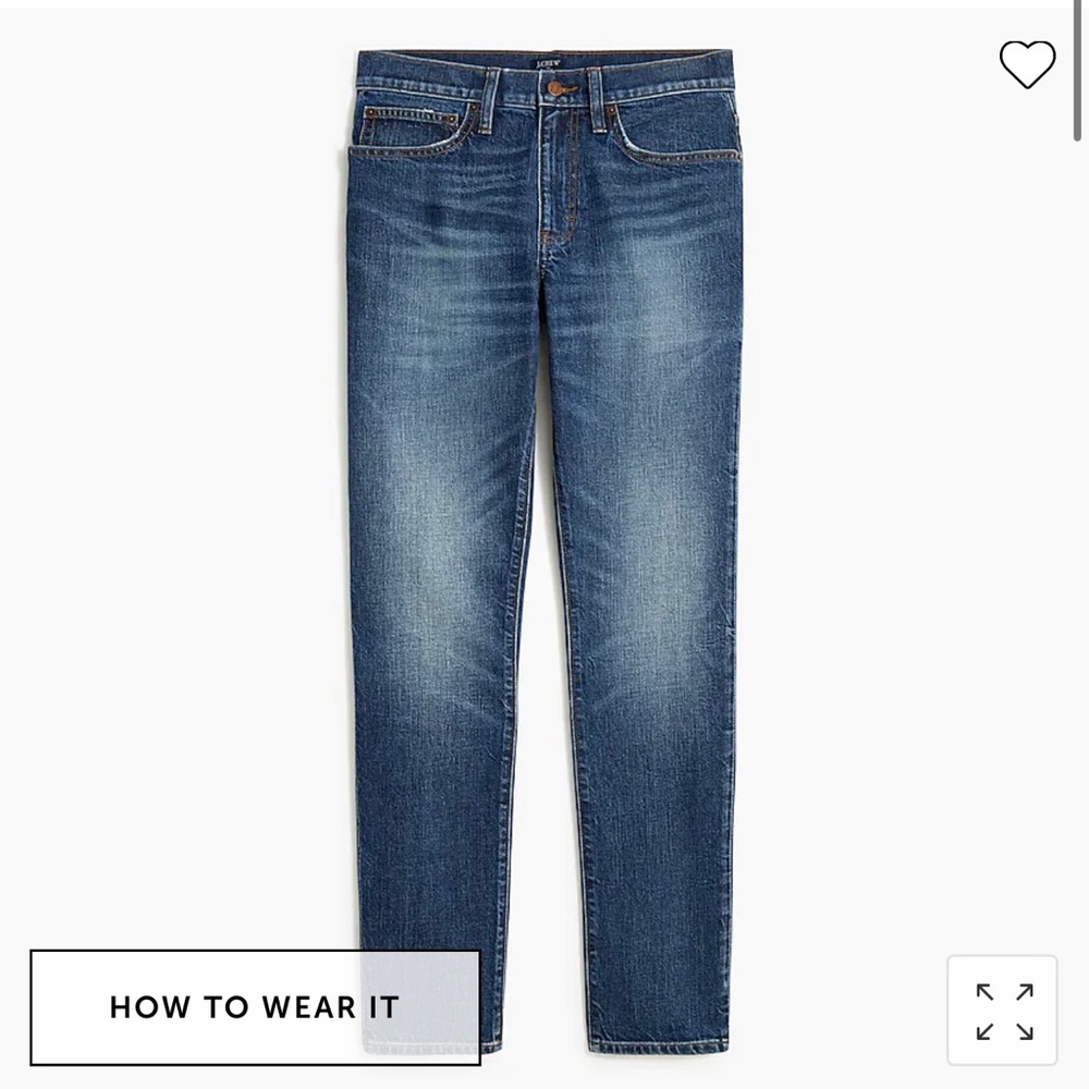 Mens Straight-fit jean in vintage flex size 30x32 like new without tags
